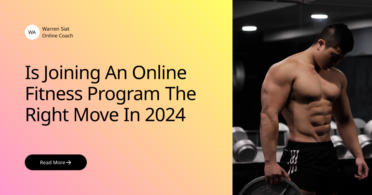 Is Joining An Online Fitness Program The Right Move In 2024